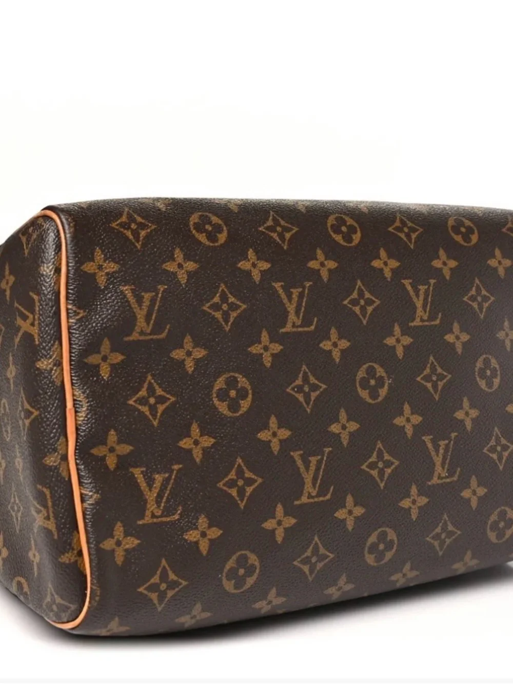 Louis Vuitton Monogram Canvas Top Handle Satchel Speedy 35.  Receipt Included - Picture 3 of 9